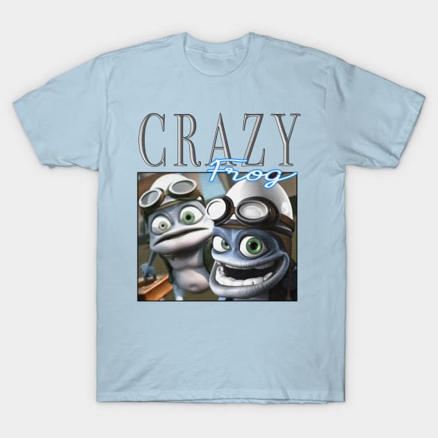 Crazy Frog Bootleg 90s T-shirt T-Shirt by Clout Chaser Magazine